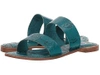 Seychelles , Turquoise Leather