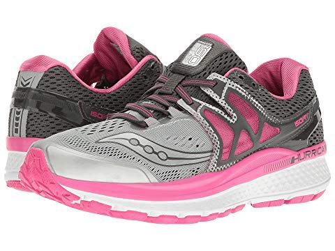 saucony grey pink