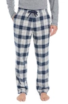 Ugg Men's Steiner Pajama Set Gift Box In Navy/ Grey Heather