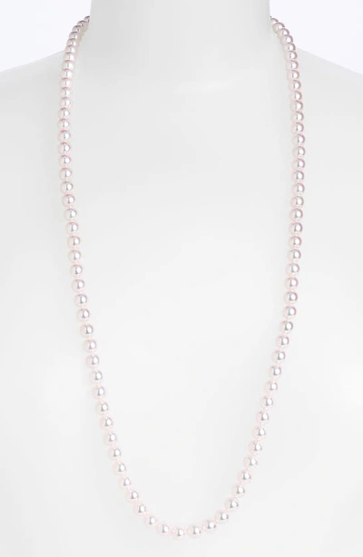 Mikimoto Cultured Pearl Long Necklace