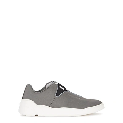 Dior B17 Grey Canvas Trainers