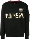 Lacoste Alpha Industries Nasa Sweatshirt - Black
