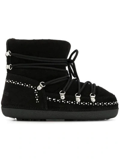 Dsquared2 D-ring Snow Boots In Black