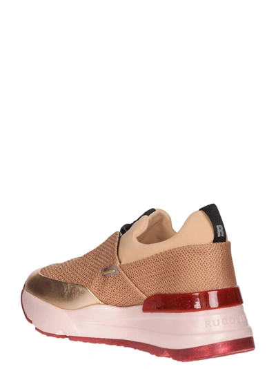 Ruco Line Rucoline Sneakers "essentiel" Net And Skin Pink Color In Nude