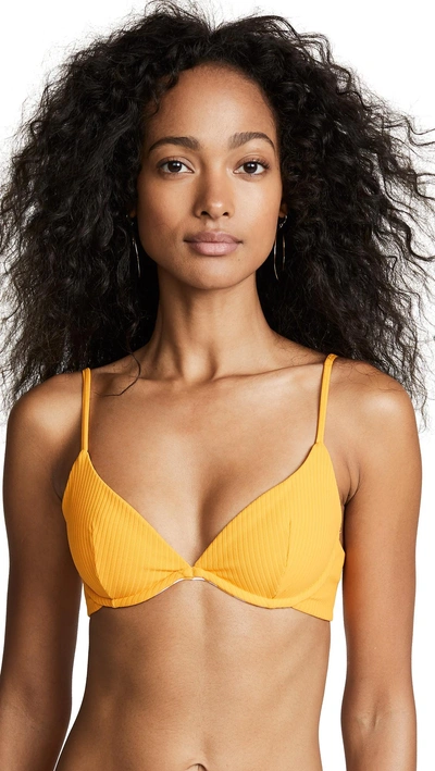 Maaji Reversible Lovely Bikini Top In Farrahs