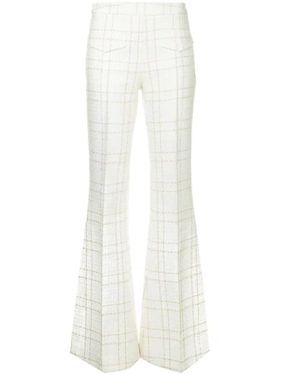 Camilla And Marc Dumas Flared Trousers In White