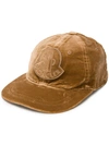 Moncler Logo Patch Cap - Brown