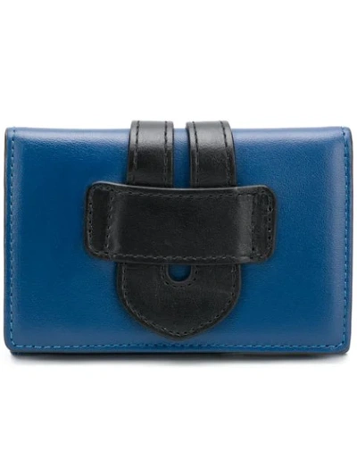 Tila March Two-tone Wallet In Blue