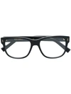 Dolce & Gabbana Square Prescription Glasses In Black