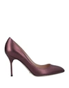 Sergio Rossi Pump In Deep Purple