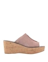 Sam Edelman Mules And Clogs In Pastel Pink