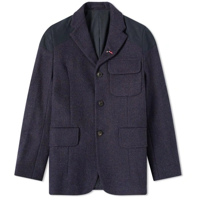 Nigel Cabourn Authentic Mallory Jacket In Blue