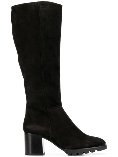 Hogl Knee Length Boots In Black