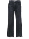 Reformation Fawcett Jeans In Black