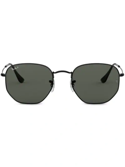 Ray Ban Ray-ban Hexagonal Sunglasses - Black