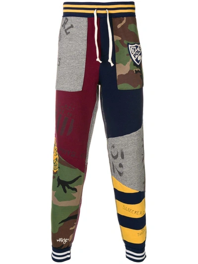 ralph lauren patchwork sweatpants