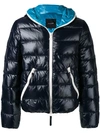 Duvetica Puffer Jacket In Blue