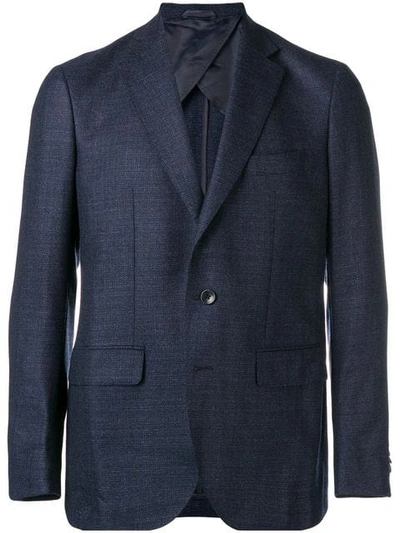 Larusmiani Classic Formal Jacket In Blue