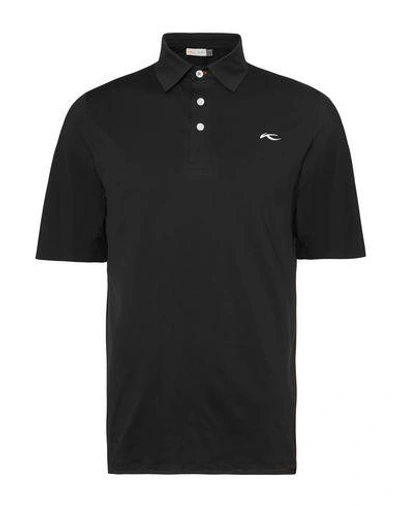 Kjus Polo Shirts In Black