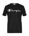 Champion T-shirt In Black
