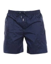 Dsquared2 Beach Shorts And Pants In Dark Blue