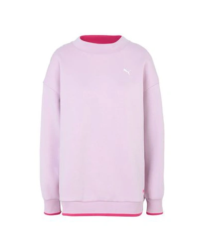 Puma Sweatshirts In Lilac
