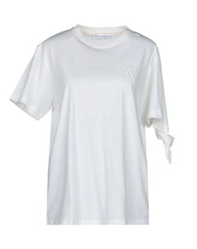 Jw Anderson T恤 In White