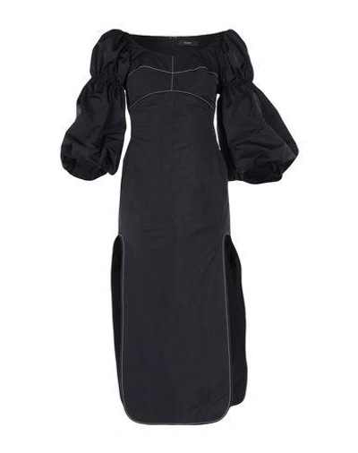 Ellery Midi Dresses In Black