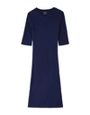 Armani Exchange Knee-length Dress In Blue