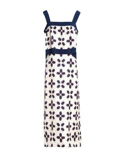 Tory Burch 3/4 Length Dresses In Ivory