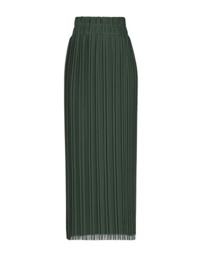 P.a.r.o.s.h Long Skirts In Military Green