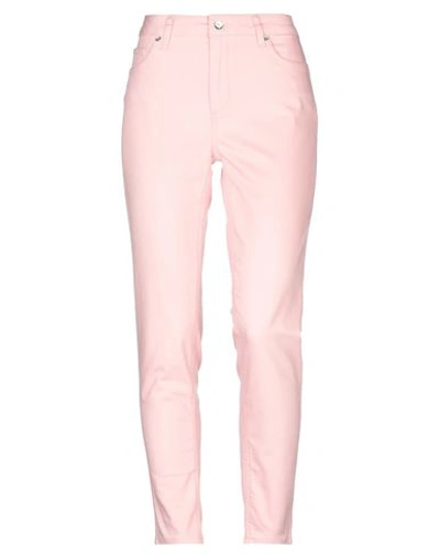 Liu •jo Denim Pants In Pink