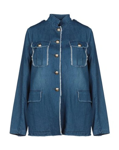 Alessandra Chamonix Denim Jacket In Blue