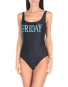 Alberta Ferretti One-piece Swimsuits In Black