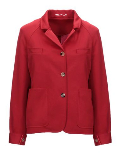 Golden Goose Suit Jackets In Red