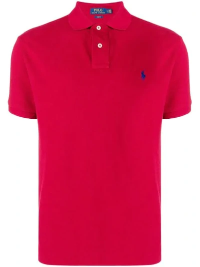 Polo Ralph Lauren Classic Brand Polo Shirt - Red