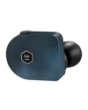 Master & Dynamic Mw07 True Wireless Earbuds In Steel Blue