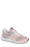 New Balance X-90 Sneaker In Pink Lady Nubuck/textile
