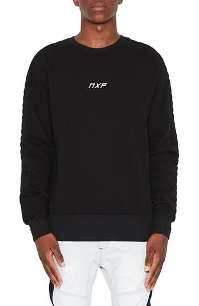 Nxp Unleashed Fleece Sweatshirt In Jet Black
