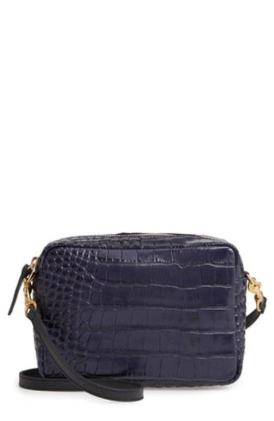 Clare V, Bags, Clare V Midnight Croc Clutch