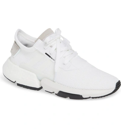 Adidas Originals Pod S3.1 Sneaker In White/ White/ Core Black