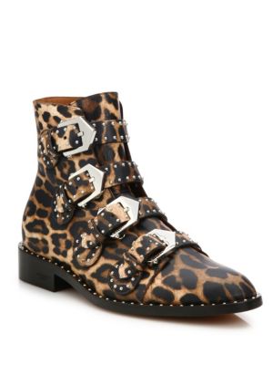 givenchy leopard boots