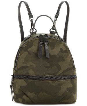 steve madden black camo backpack