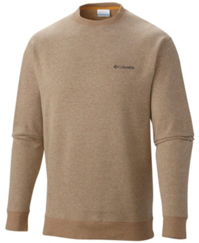 Columbia Men's Hart Mountain Ii Crew Sweatshirt In Delta Heather