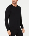 Ugg Men's Leland Cotton Fleece Sweatshirt In Black