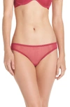On Gossamer Mesh Hip Bikini In Radiant Orchid
