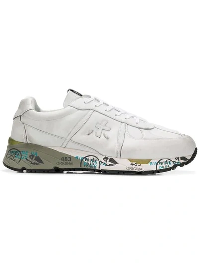 White Premiata Mase 3575 Sneakers In White