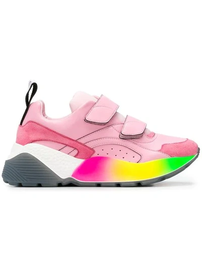 Stella Mccartney Eclypse Platform Sneakers In Pink
