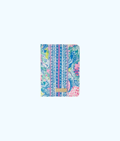 Lilly Pulitzer Passport Cover In Multi Mermaids Cove