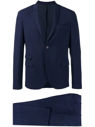 Neil Barrett Slim Fit Suit - Blue